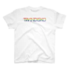 South ParlorのTWINDISKO RAINBOW スタンダードTシャツ