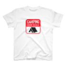 将来は零戦に乗りたい少尉のcampしようぜ！ スタンダードTシャツ