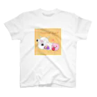 こぶたのおうち。のこぶたとすきなたべもの。 スタンダードTシャツ