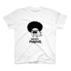 WANS.tokyoのBARBER PUGPUG Regular Fit T-Shirt