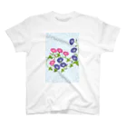 ジルトチッチのデザインボックスの朝顔の花 スタンダードTシャツ