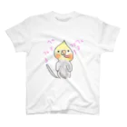 いんこKITCHENのぺろぺろインコ Regular Fit T-Shirt