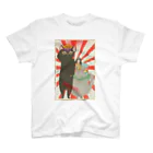 みつ子の猫のおまわりさんとホームレスチンチラ Regular Fit T-Shirt