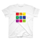 ExtraPass エクストラパス のCOLORFUL SQUARE LOGO スタンダードTシャツ