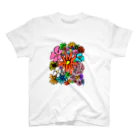 blackpepperのone flower one life Regular Fit T-Shirt