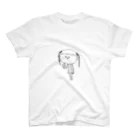 脱力みーちゃんのメロンソーダとみつあみーちゃん スタンダードTシャツ