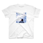 キクヤの空　青　風一 スタンダードTシャツ