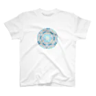 mamepuppuのハナガサクラゲ万華鏡 スタンダードTシャツ