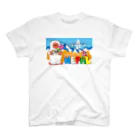 reshamfiririのネパールチャリティーグッズ03　ネパティーくん Regular Fit T-Shirt