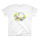 サカモトリエ/イラストレーターのねむねむコーギー Regular Fit T-Shirt