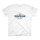 SHOP ミソキチのWave glitter(亀、B) スタンダードTシャツ