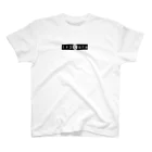 192Cafeの192CafeロゴTシャツ Black-White スタンダードTシャツ