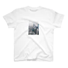 風景写真のシカゴ 風景 Regular Fit T-Shirt