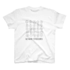 ζWalker/Shiunの結び目理論 Regular Fit T-Shirt
