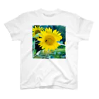 miranoの0801SunFlower Regular Fit T-Shirt