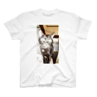 Sumigonのひかり猫 スタンダードTシャツ