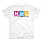 スタジオNGC　オフィシャルショップのNGC『オフィシャルロゴ』（Ver.1.1） スタンダードTシャツ