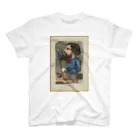 釜萢堂《かまやちどう》美術販売の「Gustave Courbet」 Inconnu／Paris Musées Regular Fit T-Shirt