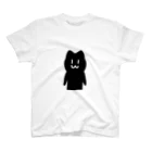 Ryuu114の黒いねこ スタンダードTシャツ