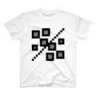 *ɯ* or *ı̣* ʞɐʍɐ_のpixel スタンダードTシャツ