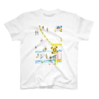 めのフミキリのある風景 Regular Fit T-Shirt