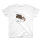 熊猫仙人店のおじいちゃんねことこねこの仲良しグッズ Regular Fit T-Shirt