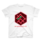 イングレス日和のNo Missions No Life（ピンク） スタンダードTシャツ