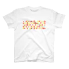 shirokumasaanのしろくまばかり　赤 スタンダードTシャツ