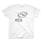 7030ナオミオ百貨のあめだまんとソフトキャンディちゃん スタンダードTシャツ