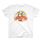 nins・にんずのpopconning popcorn スタンダードTシャツ