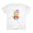 おりーぶりーぶのすずにゃん 三輪車（文字アリ） Regular Fit T-Shirt