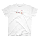 azunoazu art SHOPの文鳥とパーティー Regular Fit T-Shirt