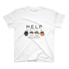 のべ子のhelpネーコルズ スタンダードTシャツ