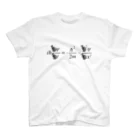 ちばっちょ【ち畳工房&猫ねこパラダイス】のシュレーディンガーの猫 Regular Fit T-Shirt