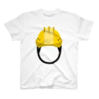 illust_designs_labの工事現場の安全ヘルメットイラスト【マニアックなモノシリーズ】 Regular Fit T-Shirt