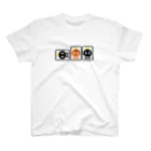 へらやのへらドクロretro(赤入り) Regular Fit T-Shirt