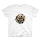 Tanuki-Timeのかわいい　タヌキ スタンダードTシャツ