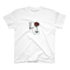 薬味の一時の薔薇さん スタンダードTシャツ