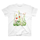 すずめ工房の野の花 スタンダードTシャツ