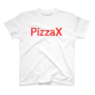 PizzaXのPizzaX - red logo スタンダードTシャツ