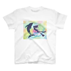 たじんのおみせのlove the  ocean フルカラー Regular Fit T-Shirt