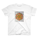 アトリエ　ＳＵＰＵのマンダラORANGE スタンダードTシャツ