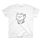 Hakucanvas のLefty ハクたん スタンダードTシャツ