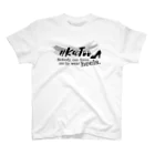 #KuToo Wave of Actionの【復刻】#KuToo モノクロ ロゴ Tシャツ※配送日にご注意ください。 スタンダードTシャツ