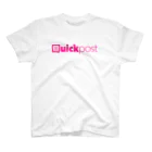 ao singing and playingのQuickPost Tシャツ（Pink） Regular Fit T-Shirt