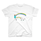 花くまゆうさくのユニコーン虹の出し方１ Regular Fit T-Shirt