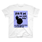 咳き込ませて生きていくPATMのPATM We need help! スタンダードTシャツ