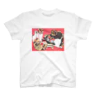 lofi_bearの北澤楽天 ねこの行水 （1914） スタンダードTシャツ