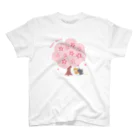 あずき缶の桜の木の下で Regular Fit T-Shirt