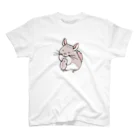 ツチノコーヒーのむぎゅっとねずみ Regular Fit T-Shirt